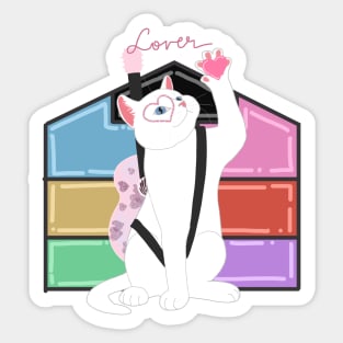 LOVER CAT ERA Sticker